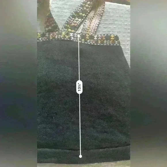 Madewell Embroidered Swing Sweater Tank Size XXS. NWT - Picture 8 of 10